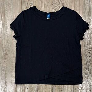 Old Navy Black Short Sleeve Tee for Kids